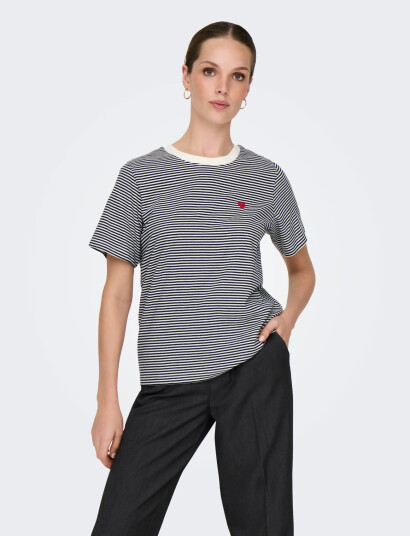 JDY Jdypisa S/S Print Top Jrs Noos - Multi/patterned - M