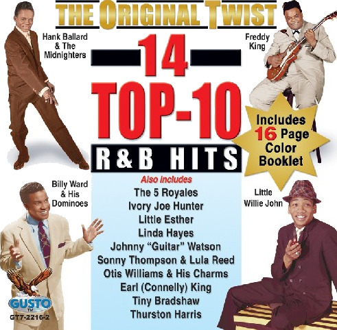 Diverse Artister 14 Top ten R&b Hits CD