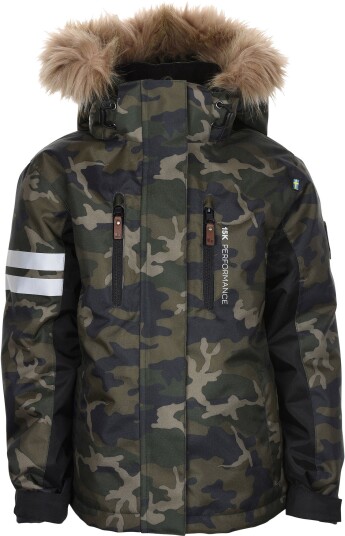Lindberg Camo Jakke Green 100 Lindberg Camo Jakke Green 100