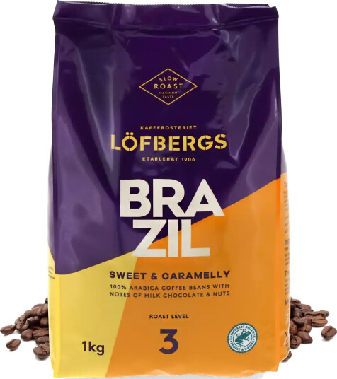 Löfbergs | Brazil 1 kg kaffebønner