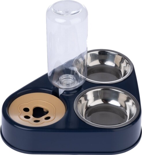 Tiaki Tre Skåler Med Vanndispenser 2 X 200 ml Tiaki Tre Skåler Med Vanndispenser 2 X 200 ml