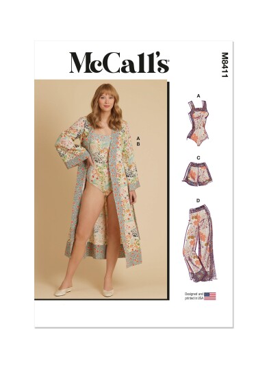 McCall's 8411 - Nattøy P5 (12-14-16-18-20)