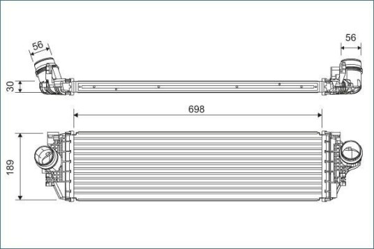 VALEO 822929 Intercooler