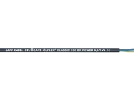 Lapp Ölflex Classic 100 Bk 0,6/1 Kv Sort Pvc 29 Kg/Km 112 Kg/Km 4000 V 1 Mm²