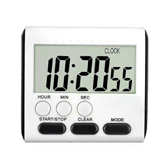 Digitalt Display Matlaging Vekkerklokke Kjøkkentimer Søvn Stoppeklokke Klokke Hus Kjøkken Tilbehør Nedtellingstimer Magnet Klokke