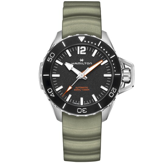 Hamilton Khaki Navy Frogman Auto H77825331 - Herre - 46 mm - Analog - Automatisk - Safirglass