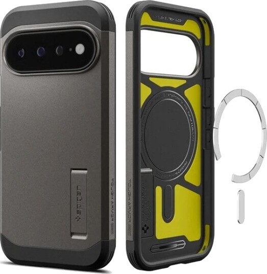 Spigen Tough Armor MagSafe Deksel for Google Pixel 11 Pro XL - Gunmetal