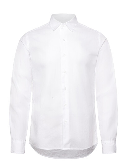 Filippa K Slim Washed Cotton Shirt White 56