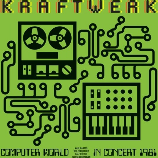 Kraftwerk Computer World In Concert Uk Vinyl