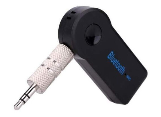 Bluetooth AUX Audio Musikk Mottaker med Mikrofon