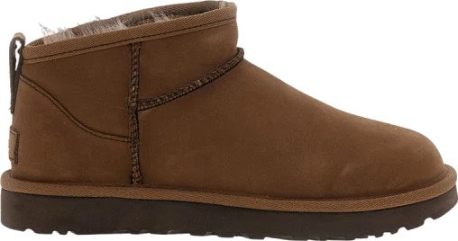 UGG W Classic Ultra Mini Nubuck   DARK CHESTNUT   37