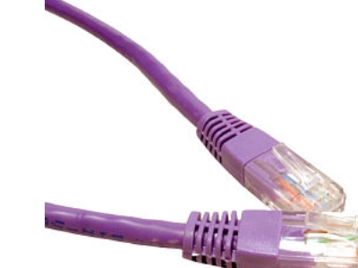 Microconnect Nettverkskabel Rj 45 Hann Til Rj 45 Hann 7.5 M Utp Cat 6 Purpur B UTP6075 P