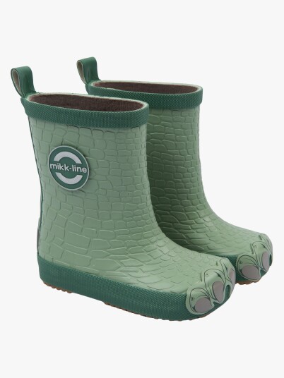 Mikk line Barefoot Dragon Gummistøvler Green Milieu 19 Mikk line Barefoot Dragon Gummistøvler Green Milieu 19