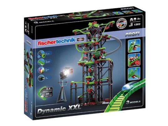 Fischertechnik 544619 Klinkekulebane Og Kuler Sett 9 År