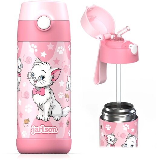 Jarlson Drikkeflaske Pusekatt 350ml CHARLI