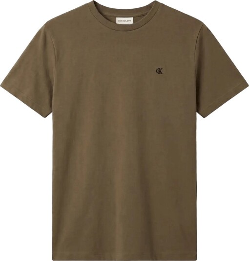 Calvin Klein Jeans Ss Classic Monogram Tee Khaki green XL