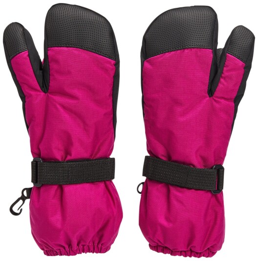 Nordbjørn Snowpro 3-Finger Vante Pink 8-10 år