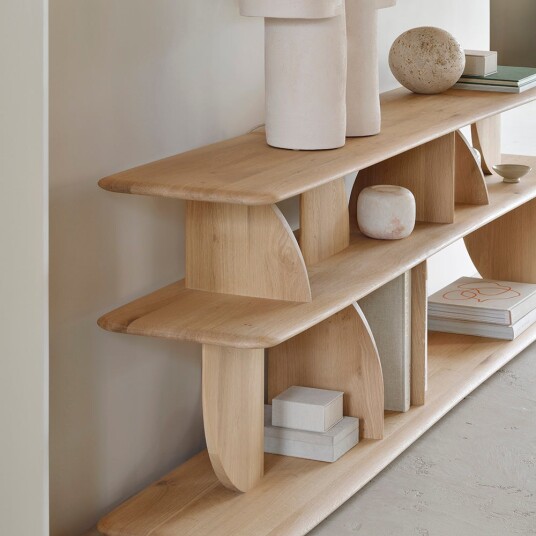 Ethnicraft Geometric Konsollbord   Eik