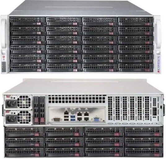 Supermicro Computer Case Rack Grey 1200 W CSE 847BE1C4 R1K23LPB4