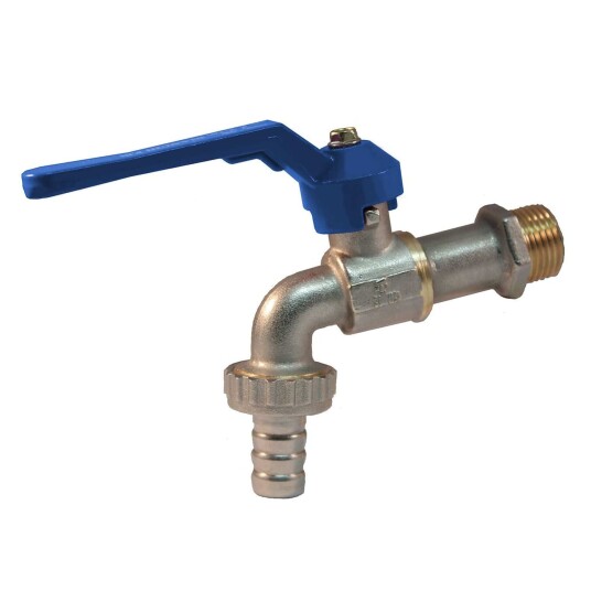 Altech Kuletappekran med blå Hendel 1/2"