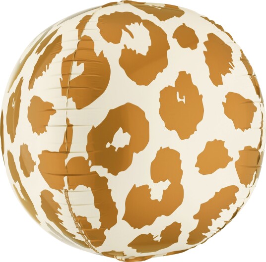 Partydeco Folieballong Ball Leopardmønster Stor FB409