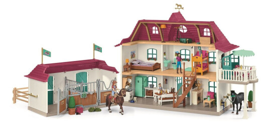 Schleich Horse Club Lakeside hestegård 42551