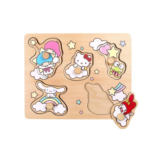 HELLO KITTY Puslespill i tre 5 brikker
