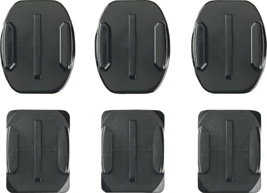 GoPro Curved & Flat Adhesive Mounts for HERO Actionkamera - Støttesystem GoPro Curved & Flat Adhesive Mounts for HERO Actionkamera - Støttesystem