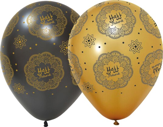 Ballonger Hajj Mubarak - 6-pakning