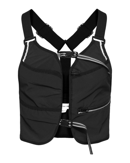 Glowy Running Vest Black Glowy Running Vest Black
