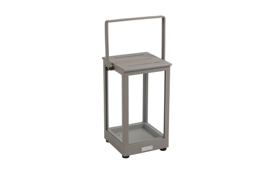 Brafab Belfort lanterne Khaki 20 x 37 cm Beige