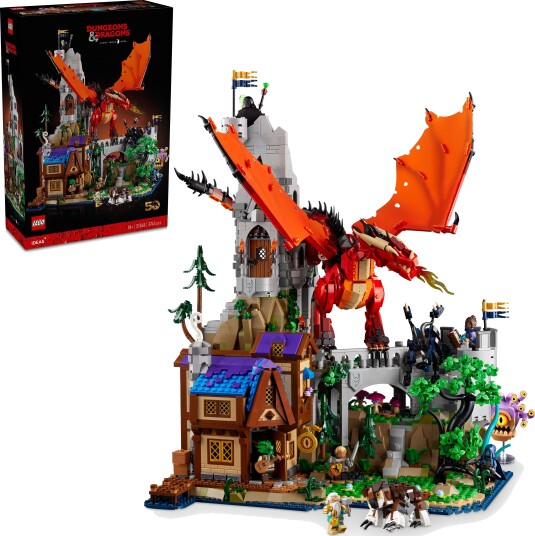LEGO Ideas Dungeons & Dragons: Den røde drages fortelling 21348 LEGO Ideas Dungeons & Dragons: Den røde drages fortelling 21348