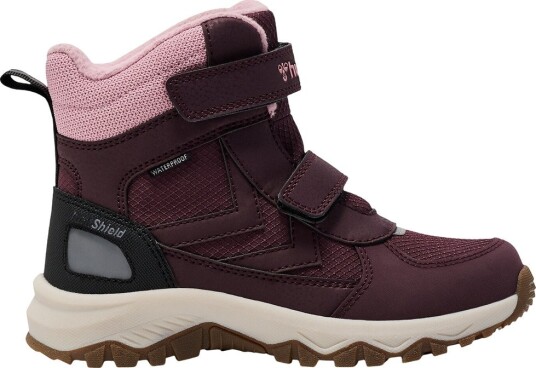 Hummel Vintersko - Storm Tex Boot Jr - Vinsmaking - Hummel - 30 - Vinterstøvler Bordeaux Brun Lilla Rosa Svart