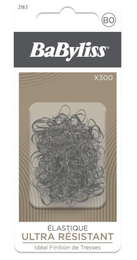 BaByliss Accessories Micro Hair Tie Black 300pcs