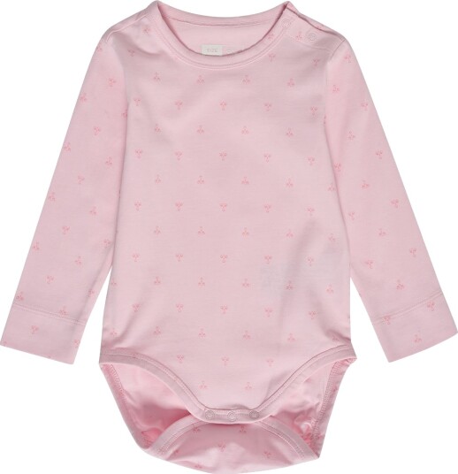 Hummel Body I/e hmlBeesy Rosa A Boo m. Logo Hummel 56 Langermet Body