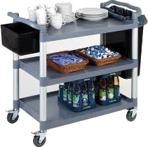 Rullebord/Serveringsvogn 108X50x96 Cm 3 Hylder Pp Leveres Usamlet,1 Stk/Pk Rullebord/Serveringsvogn 108X50x96 Cm 3 Hylder Pp Leveres Usamlet,1 Stk/Pk