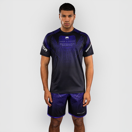 Venum x TEKKEN 8 Dry Tech T skjorte Kazuya Svart Lilla Black/Purple Small