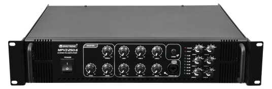 Omnitronic Mpvz-250.6 Pa Amplifier Mixing Amplifier