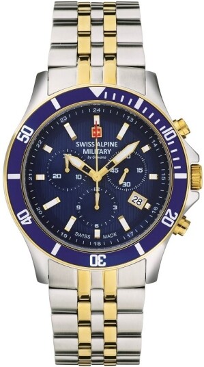 Swiss Alpine Military Herreklokke 7022.9145 Challenger Chrono