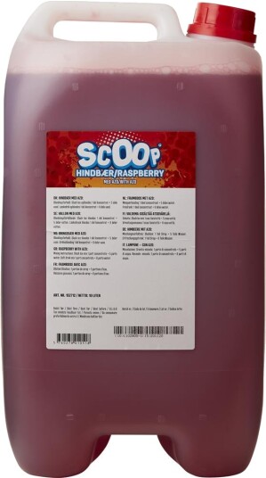 Scoop Slushice Classic Hindbær 10l Scoop Slushice Classic Hindbær 10l