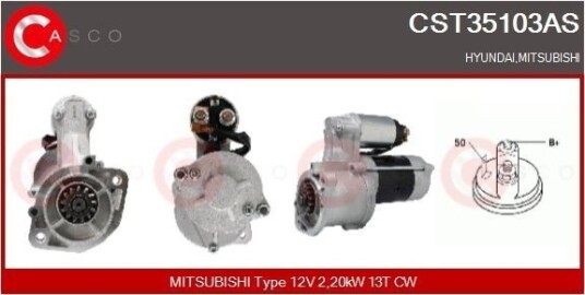 CASCO CST35103AS Starter