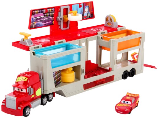 Pixar Cars Fargeendrings Mack Lakkeringsverksted 3+ År Pixar Cars Fargeendrings Mack Lakkeringsverksted 3+ År