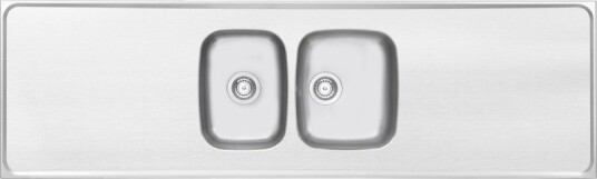 Contura Stålbord Classic H 2000 C Rustfritt Stål 200x61cm