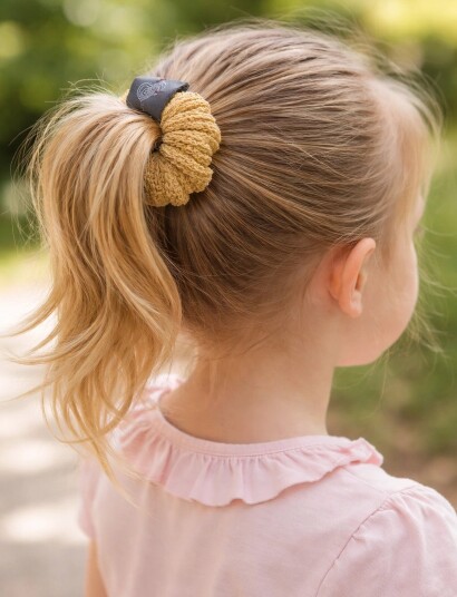 Hanevild Hanevild Scrunchies   Yellow   ONE SIZE