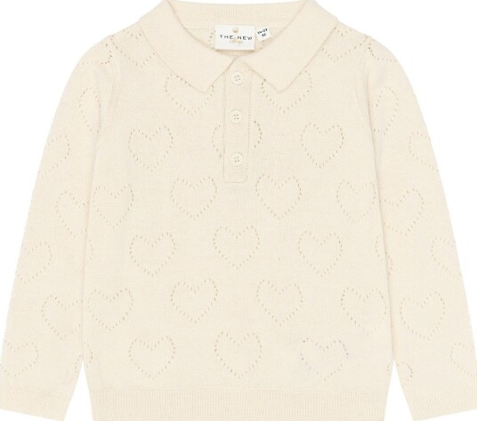 The New Tnstynessa L_S Knit Polo GARDENIA 98
