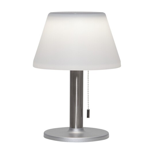 Solcellelampe Solia Hvit