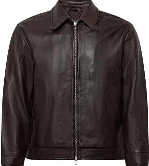 Mads Nørgaard Rider Leather Norton Jacket BROWN XL Mads Nørgaard Rider Leather Norton Jacket BROWN XL