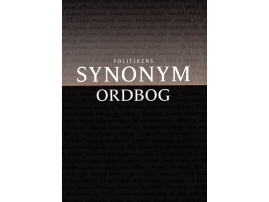 Politikens Synonymordbog | Språk: Dansk