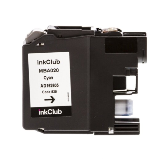 inkClub MBA020 Blekkpatron cyan, 650 sider