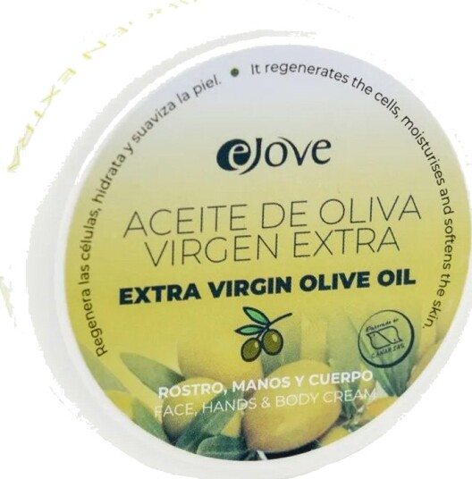 Ejove Extra Virgin Olive Oil Face Hands & Body Cream 50 ml